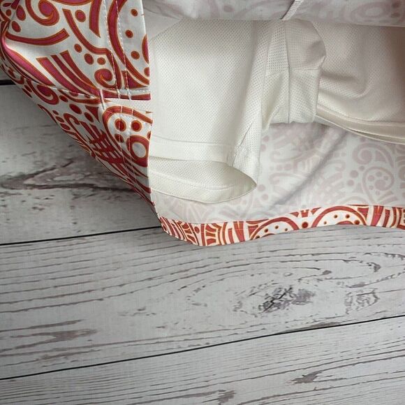 Adidas Climacool Womens Pink/Orange Stretch Pockets Athletic Skort Size 4 - Picture 5 of 11